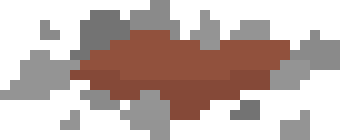 [8de716] (yessir) The hole opens further and the surrounding rocks crack into pieces, until it all stops. Now there is a hole.