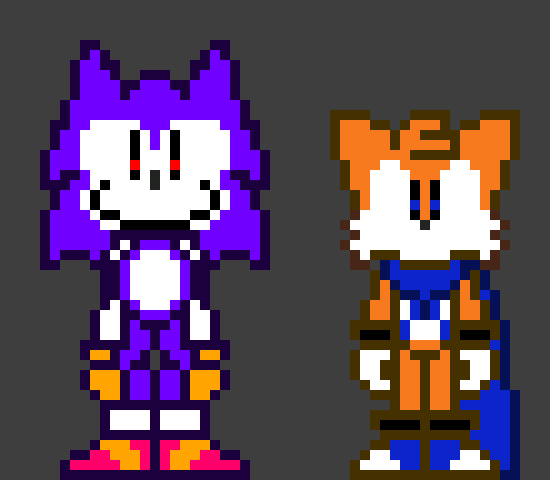 Fuck it, time to make the whole FUCKING needlemouse cast | Pixel Art Maker