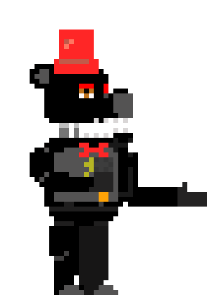 Lefty FNaF6 8bit moddle