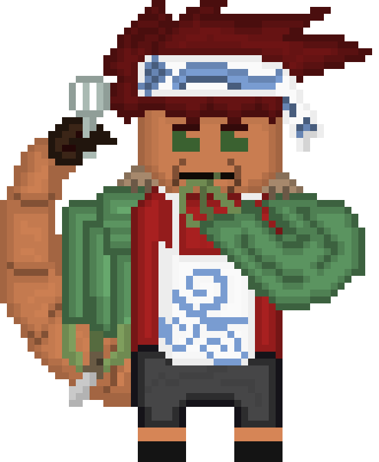 [a00846] Volcan arm to chin think