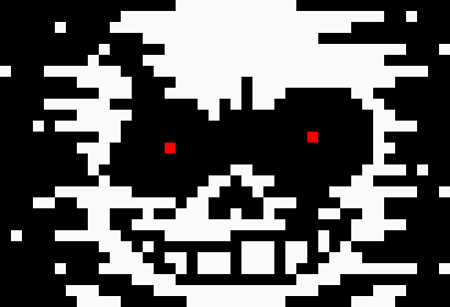 *sans emerges from the void puddle in the room*