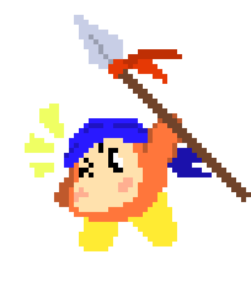 [777455] It'll be okay! It really will be! For now! Let's press onward! Everyone! Let's GO! *Bandana Dee would then jump into the portal that remained there. Leading them all.*
