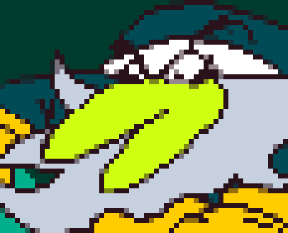 [7d0cdd] i made an mspaint sketch but it involves like. someone being turned into a creature in an evil and disfigured way so like