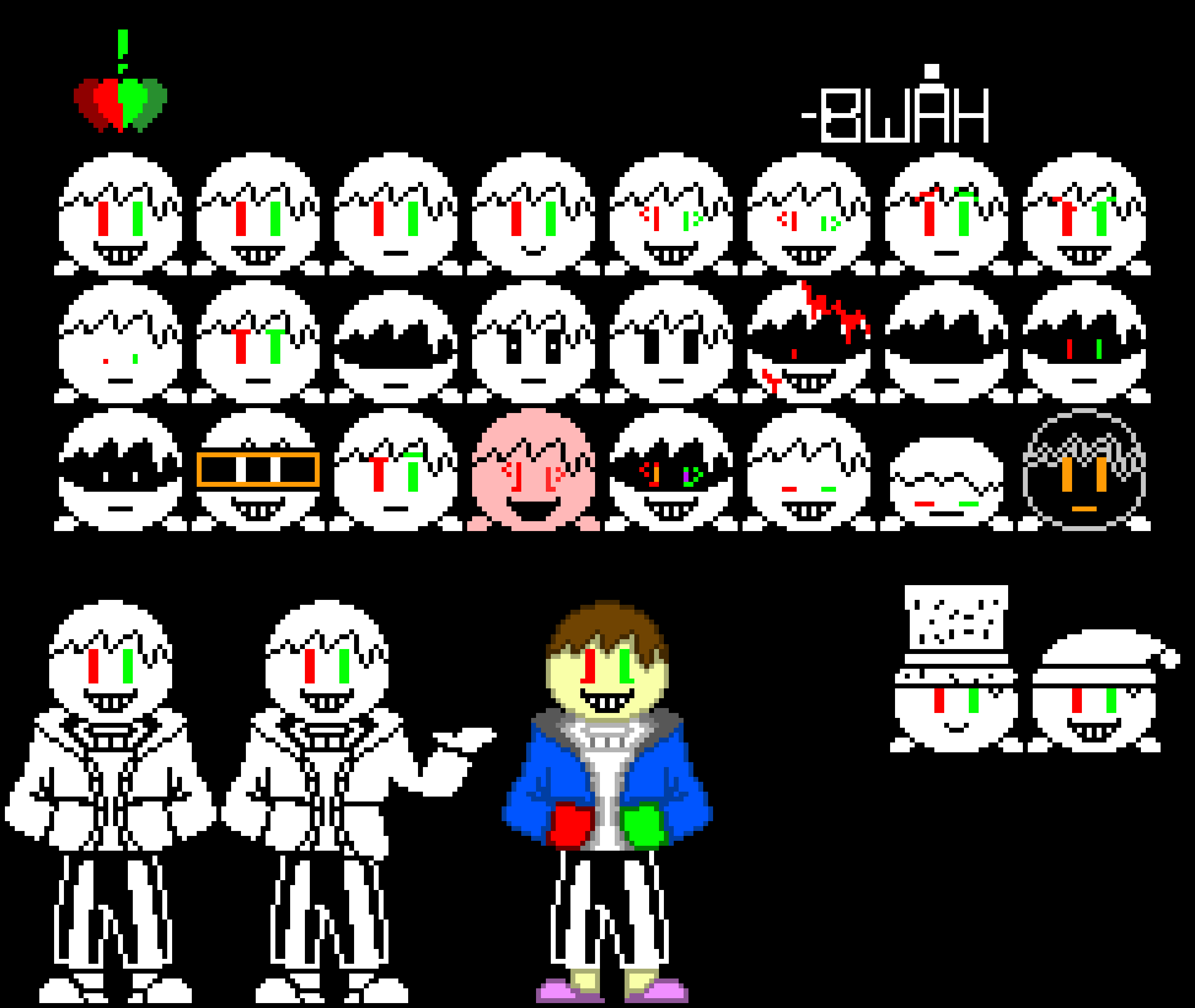 The full sheet! [PAM Ethan remake]  - Ethan