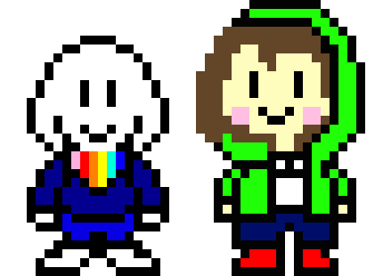Asriel Dreemurr and Chara Dreemurr From Storyshift