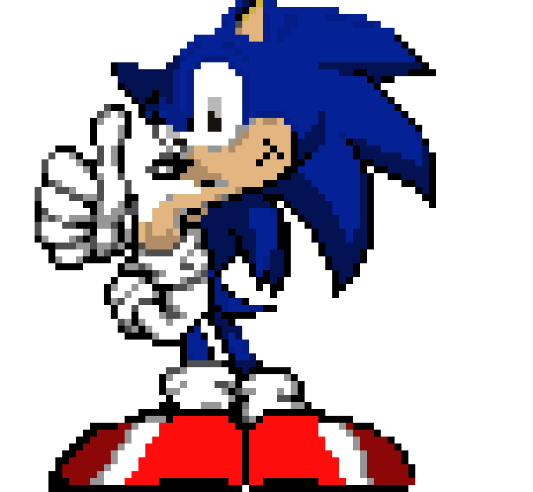 [e77be9] Sonic! [My version]{Close up}