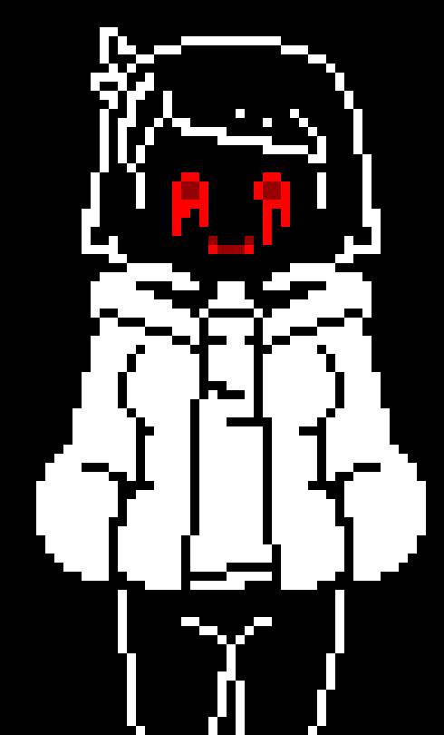 [2fbf6b] *grabs the energy from the slash, which burned her hands to the bone, and then threw it at you* -Helix (Chara)