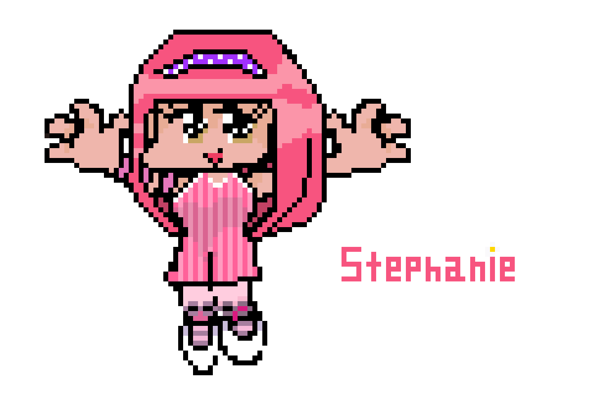 Lazy Town Stephanie With Name