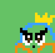 [a94629] *prince fluff rode up to marker* What are those?