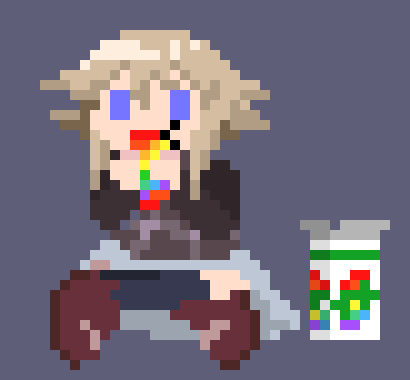 [777455] here you go *gives Magolor a fruit roll-up*